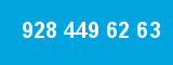 928 449 62 63 928 449 62 63